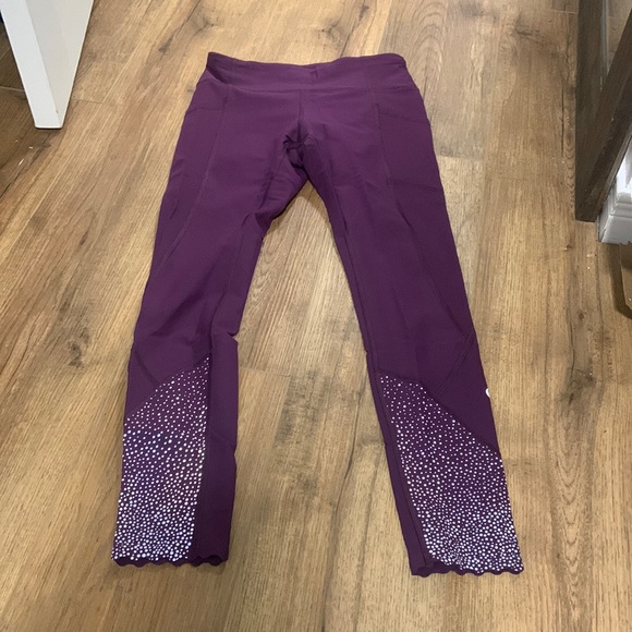 Lululemon Tight Stuff Tight Purple Size 4 - Picture 1 of 9